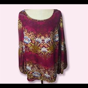 Multicolor Print Blouse